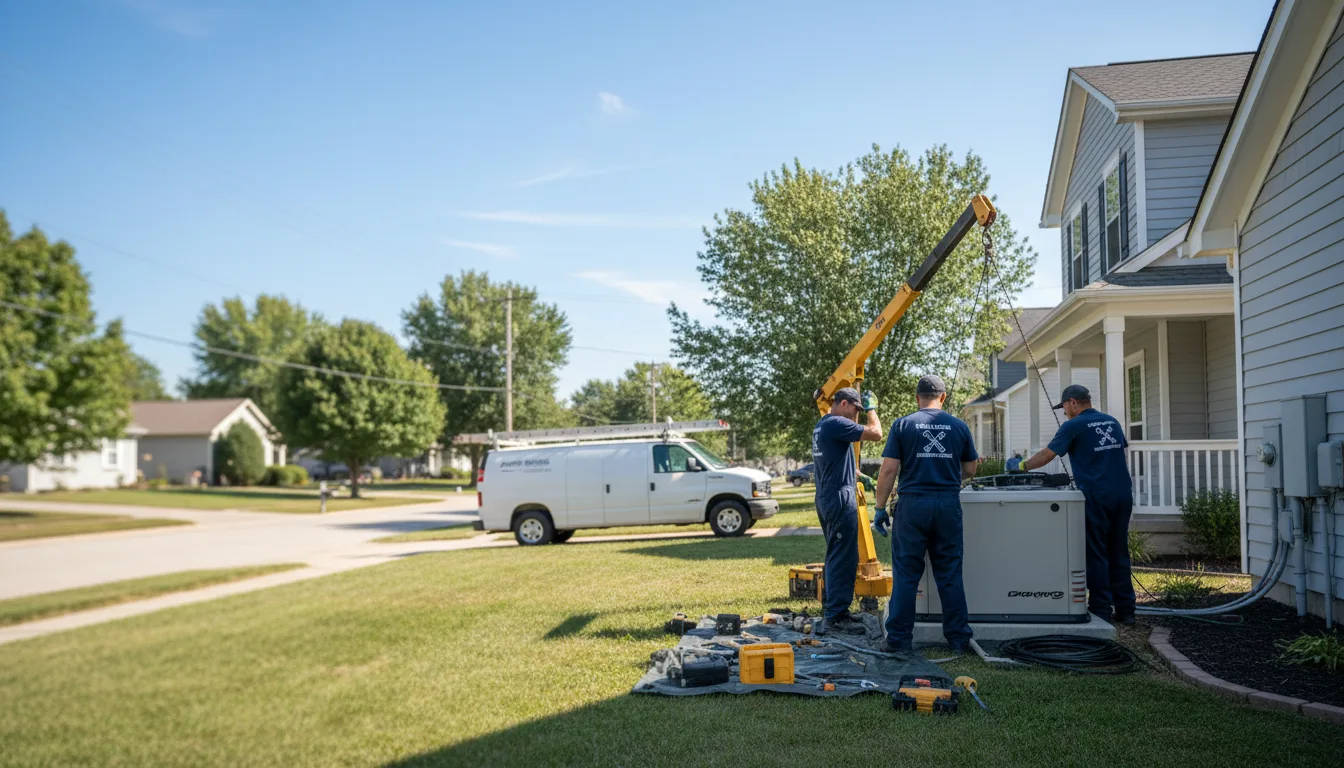 Generator Installation in Mcconnell, IL near me